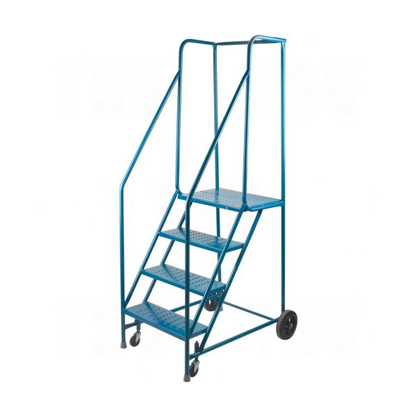 Kleton Step KLETON MA614 Rolling Step Ladders 4 Step | Spectrum Supply Inc